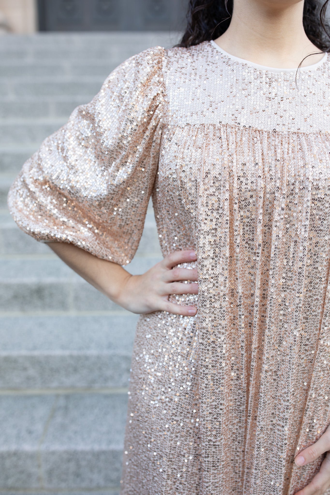 The Ever After Sequin Dress Black / L The Ever After Sequin Dress Black / L