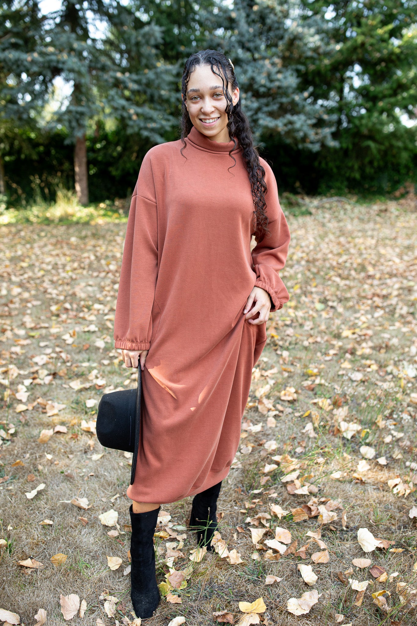 sachin and babi light blue dress TQWQT Women's Casual Dresses Short Sleeve Plain Print Boho Teacher Dresses  Empire Waist Modest T-Shirt Dress Plus Size Business Casual Outfits Brown  XL