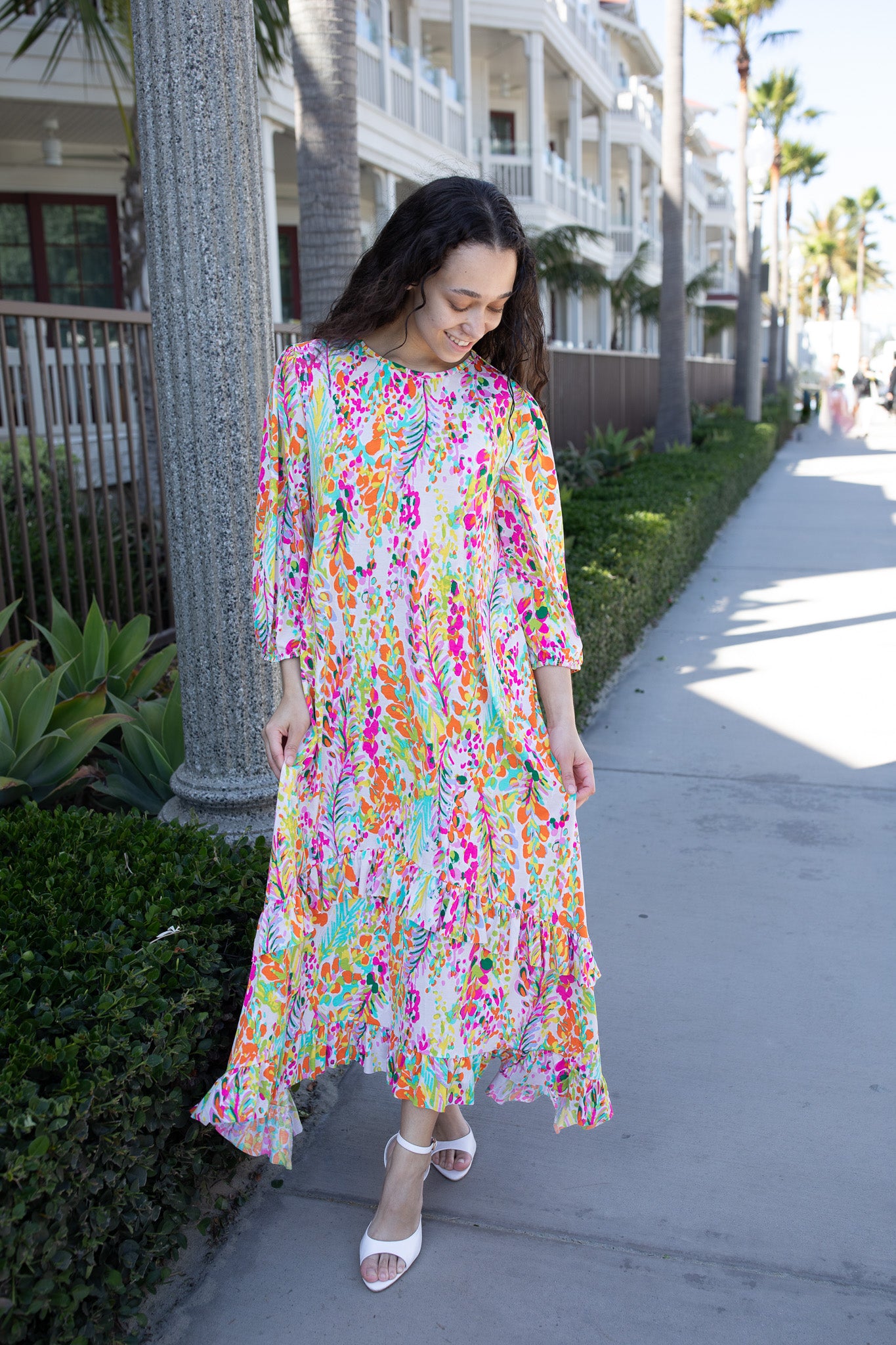 chinese dress ladies The Makayla Modest Maxi Dress